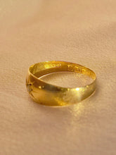 Load image into Gallery viewer, Antique 18k Diamond Solitaire Gypsy Ring 1890s