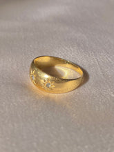 Load image into Gallery viewer, Antique 18k Diamond Trilogy Gypsy 1890s