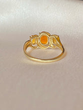 Load image into Gallery viewer, Vintage 14k Citrine Garnet Ring