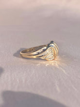 Load image into Gallery viewer, Vintage 10k Baguette Diamond Cluster Ring 1.00 cts