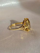 Load image into Gallery viewer, Vintage 9k Smoky Quartz Dress Ring 1975