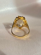 Load image into Gallery viewer, Vintage 9k Smoky Quartz Dress Ring 1975