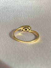 Load image into Gallery viewer, Antique 18k Platinum Crossover Old European Diamond Ring