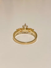 Load image into Gallery viewer, 14k Trilogy Marquise Diamond Engagement Ring 1.00 ct