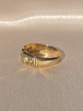 Load image into Gallery viewer, Antique 15k Ruby Pearl Gypsy Starburst Eternity Ring 1876