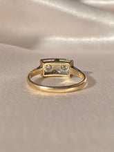 Load image into Gallery viewer, Antique Platinum 9k Diamond Art Deco Ring