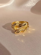 Load image into Gallery viewer, Vintage 14k Double Headed Snake Ring