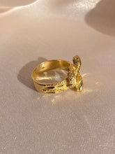 Load image into Gallery viewer, Vintage 14k Double Headed Snake Ring