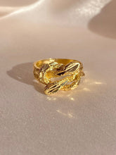 Load image into Gallery viewer, Vintage 14k Double Headed Snake Ring