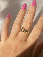 Load image into Gallery viewer, Vintage 9k Belt Buckle Ring 1971