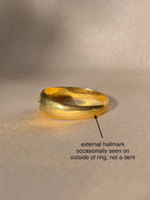 Load image into Gallery viewer, Antique 18k Diamond Solitaire Gypsy Ring 1910