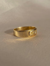 Load image into Gallery viewer, Vintage 14k Diamond Starburst Band