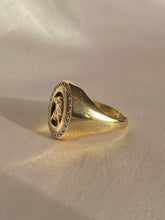 Load image into Gallery viewer, Vintage 14k Onyx Eagle Signet Ring