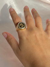 Load image into Gallery viewer, Vintage 14k Onyx Eagle Signet Ring