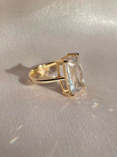 Load image into Gallery viewer, Vintage 14k Light Pink Morganite Solitaire Cocktail Ring
