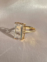 Load image into Gallery viewer, Vintage 14k Light Pink Morganite Solitaire Cocktail Ring