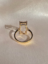 Load image into Gallery viewer, Vintage 14k Light Pink Morganite Solitaire Cocktail Ring