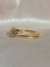 Load image into Gallery viewer, Antique 18k Diamond Art Deco Boat Ring