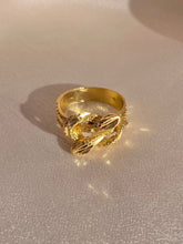 Load image into Gallery viewer, Vintage 14k Double Headed Snake Ring