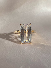 Load image into Gallery viewer, Vintage 14k Light Pink Morganite Solitaire Cocktail Ring