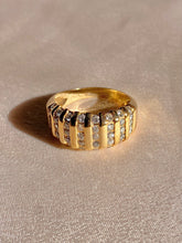 Load image into Gallery viewer, Vintage 14k Diamond Column Ring 1.00 cts