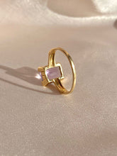 Load image into Gallery viewer, Antique 10k Amethyst Ring by OB 1920s