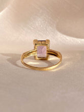 Load image into Gallery viewer, Antique 10k Amethyst Ring by OB 1920s