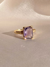 Load image into Gallery viewer, Antique 10k Amethyst Ring by OB 1920s