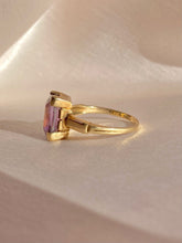Load image into Gallery viewer, Antique 10k Amethyst Ring by OB 1920s