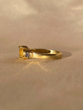 Load image into Gallery viewer, Vintage 9k Citrine Tanzanite Ring
