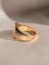 Load image into Gallery viewer, Antique 9k Rose Gold Asian Script Signet Ring 1920s