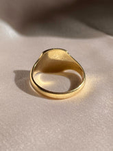 Load image into Gallery viewer, Vintage 9k Signet Ring 1957