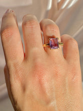 Load image into Gallery viewer, Antique 10k Amethyst Ring by OB 1920s
