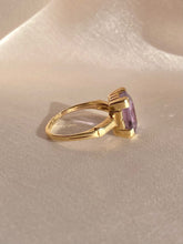 Load image into Gallery viewer, Antique 10k Amethyst Ring by OB 1920s