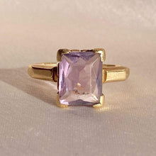 Load image into Gallery viewer, Antique 10k Amethyst Ring by OB 1920s