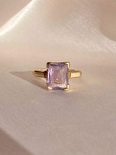 Load image into Gallery viewer, Antique 10k Amethyst Ring by OB 1920s