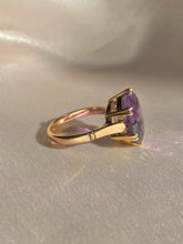 Load image into Gallery viewer, Vintage 9k Amethyst Oval Cocktail Ring