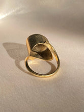 Load image into Gallery viewer, Vintage 9k Avant Garde Smokey Quartz Cocktail Ring