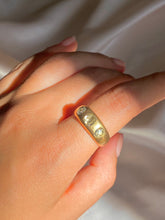 Load image into Gallery viewer, Antique 18k Diamond Trilogy Georgian Gypsy Ring