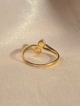 Load image into Gallery viewer, Vintage 9k Pearl Duo Ring 1981