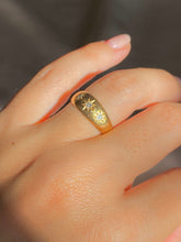 Load image into Gallery viewer, Antique 18k Diamond Trilogy Gypsy Ring 1913