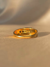 Load image into Gallery viewer, Antique 18k Flower Pictoral Ring 1891