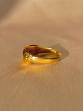 Load image into Gallery viewer, Antique 18k Diamond Ruby Trilogy Starburst Gypsy Ring 1902