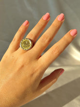 Load image into Gallery viewer, Vintage 9k Kruggerand Coin Signet Ring 1995