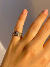 Load image into Gallery viewer, Antique 14k Rose Gold Mizpah Ring 1866