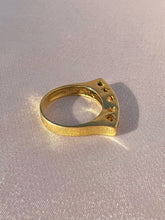 Load image into Gallery viewer, Vintage 14k Diamond Dot Heart Star Moon Ring