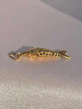 Load image into Gallery viewer, Vintage 14k Articulated Fish Pendant