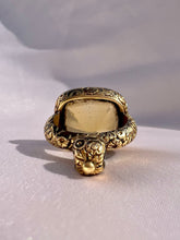 Load image into Gallery viewer, Antique Citrine Floral Fob Seal 1800s