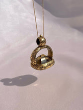 Load image into Gallery viewer, Antique Citrine Floral Fob Seal 1800s