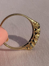 Load image into Gallery viewer, Vintage 9k Amethyst Boat Ring